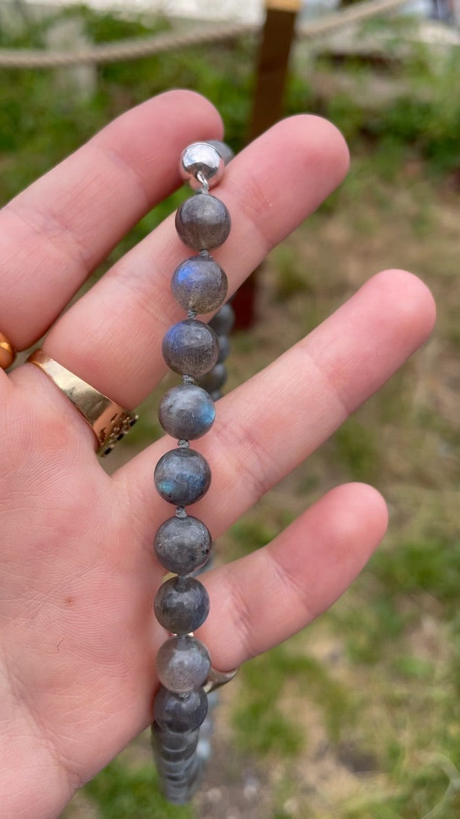 Labradorite Beaded Necklace