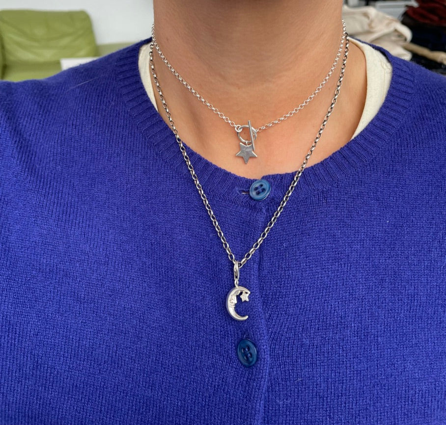 Moon Star Necklace