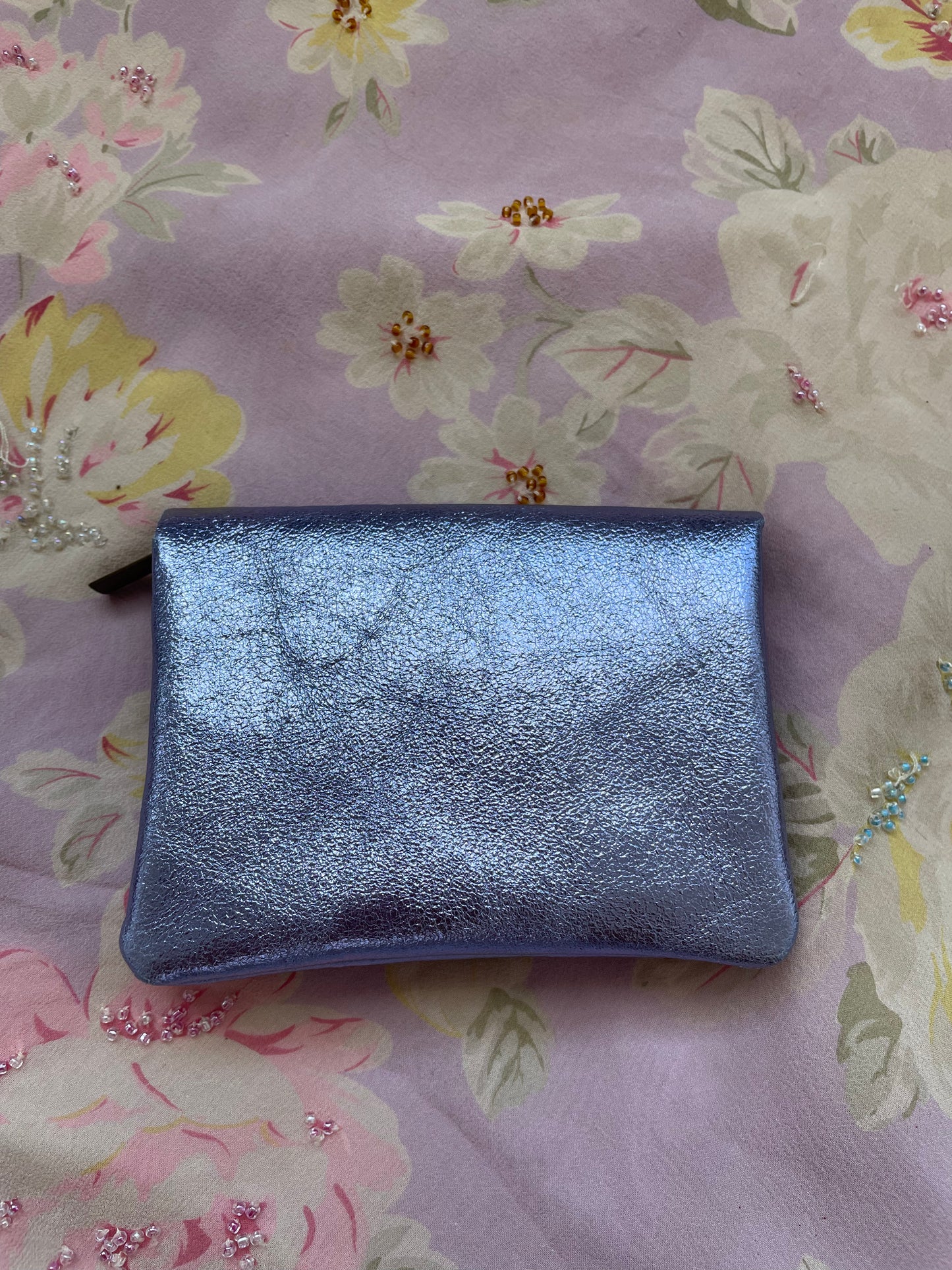 Cornflower Blue Jewel Pouch