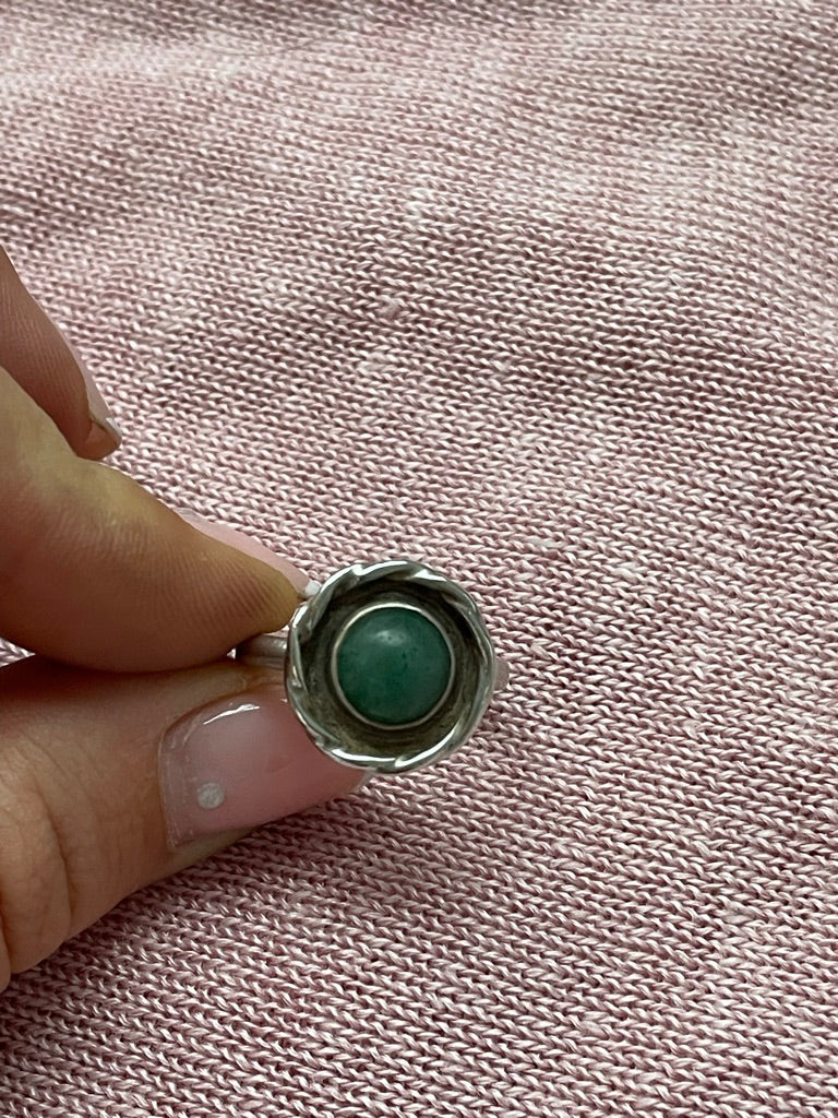 Jade Teacup Ring