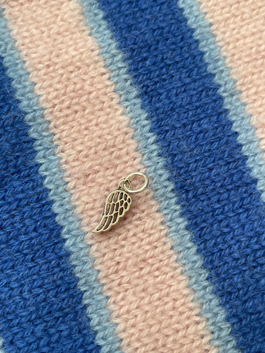 Itsy Bitsy Angel Wing Charm