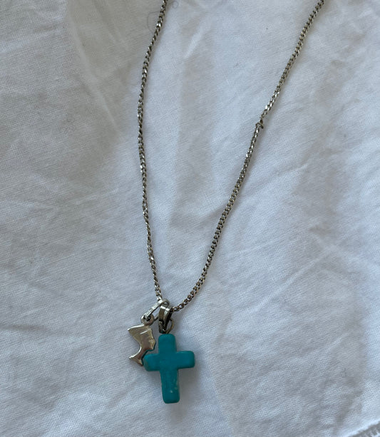 Turquoise Charm Necklace