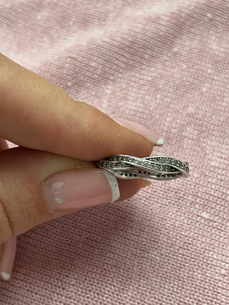 Sparkle Rope Ring