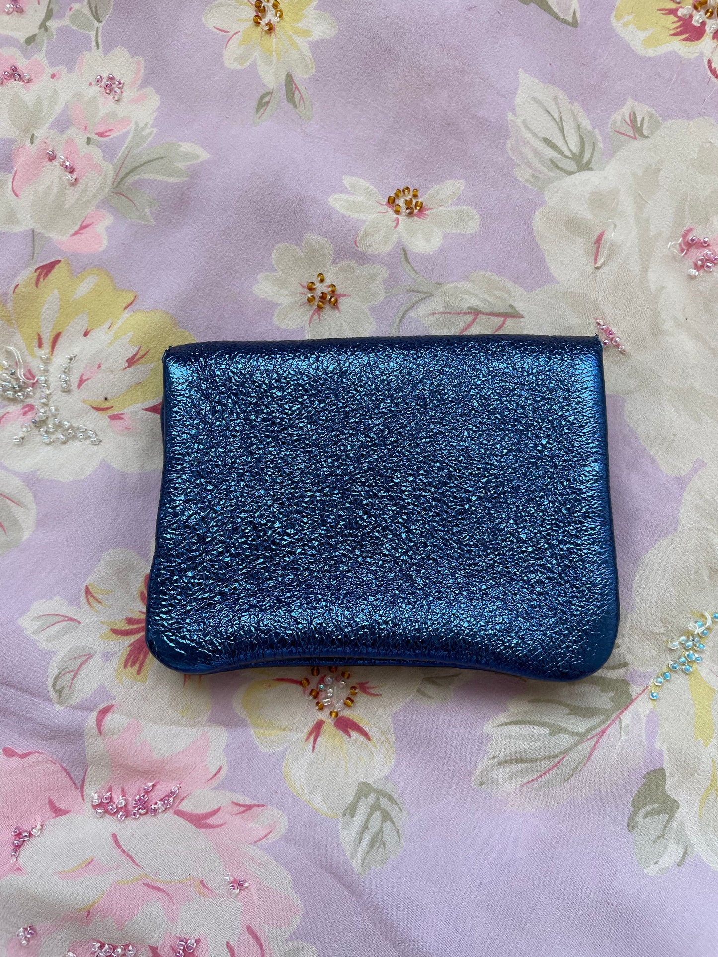 Denim Blue Jewel Pouch