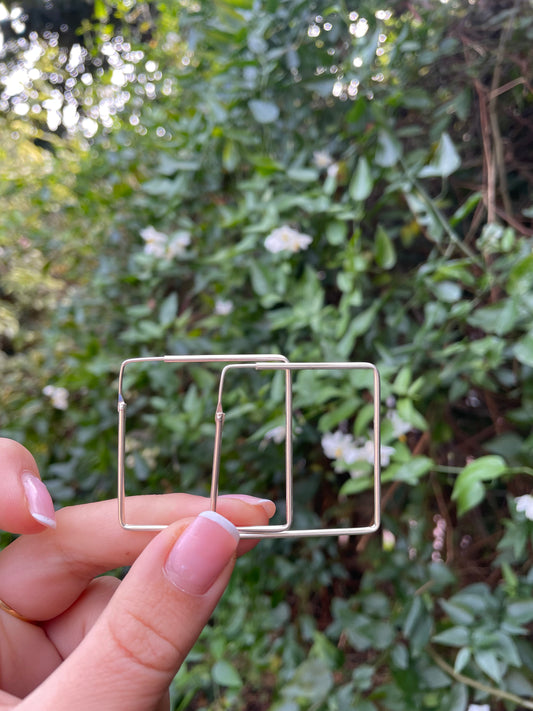 Big Square Hoops