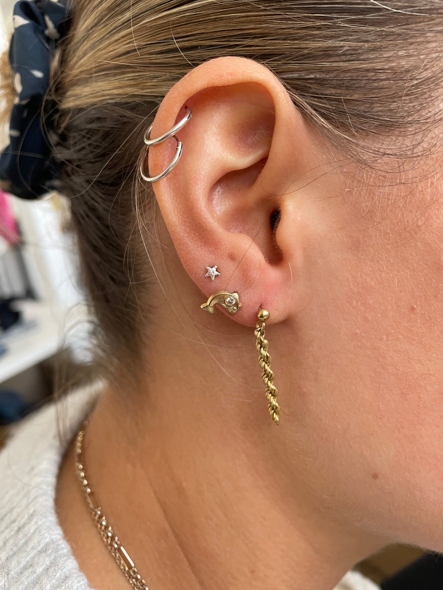 Rope Chain Earrings