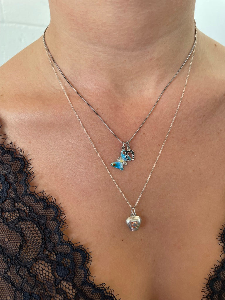 Cow Bell Charm Necklace