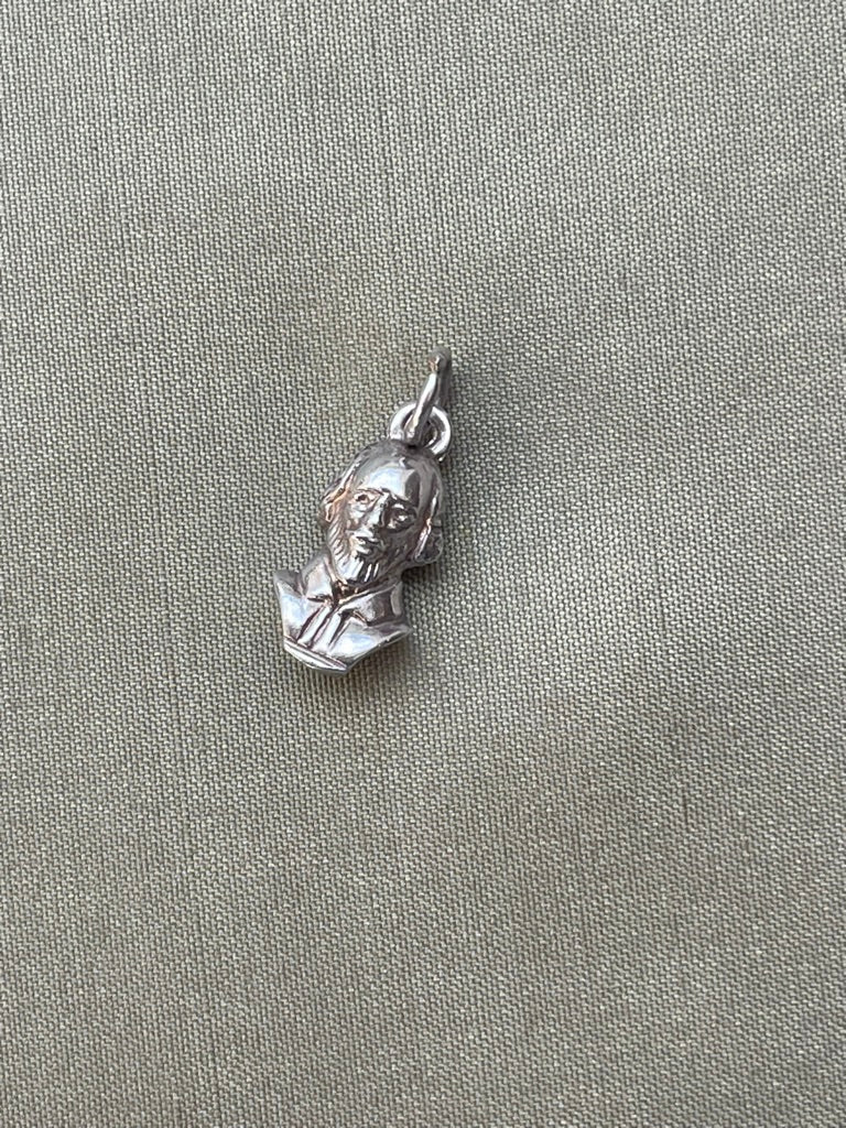 William Shakespeare Bust Charm