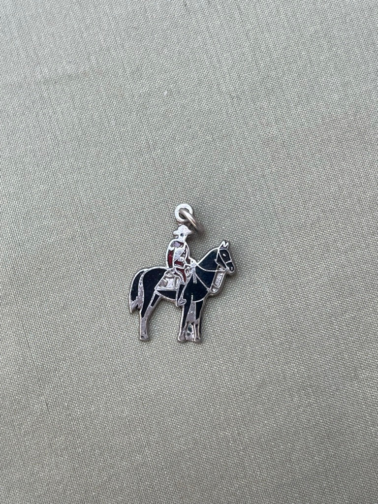 Enamel Cowboy Charm