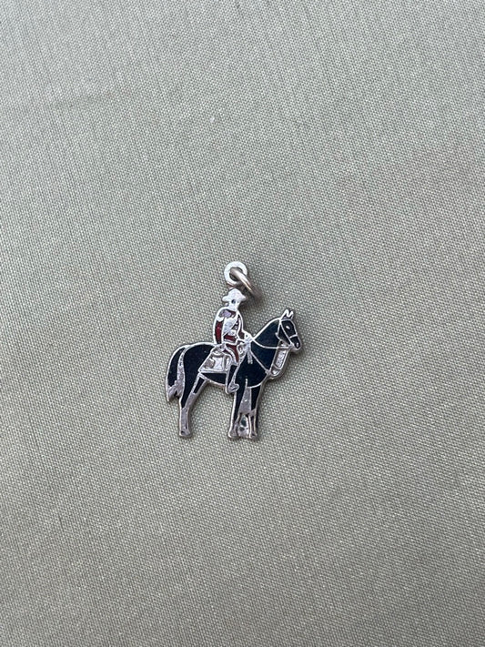 Enamel Cowboy Charm