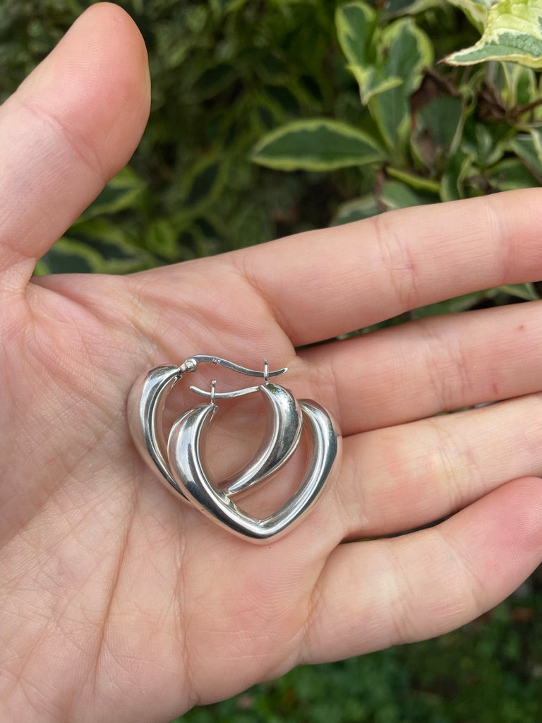 Big Chunky Heart Hoops