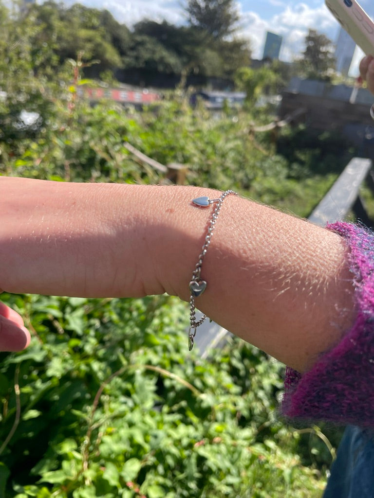 Cutie Heart Charm Bracelet