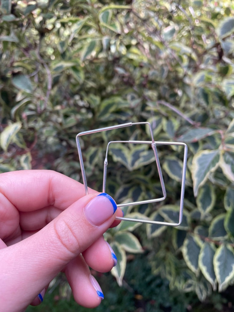 Big Square Hoops