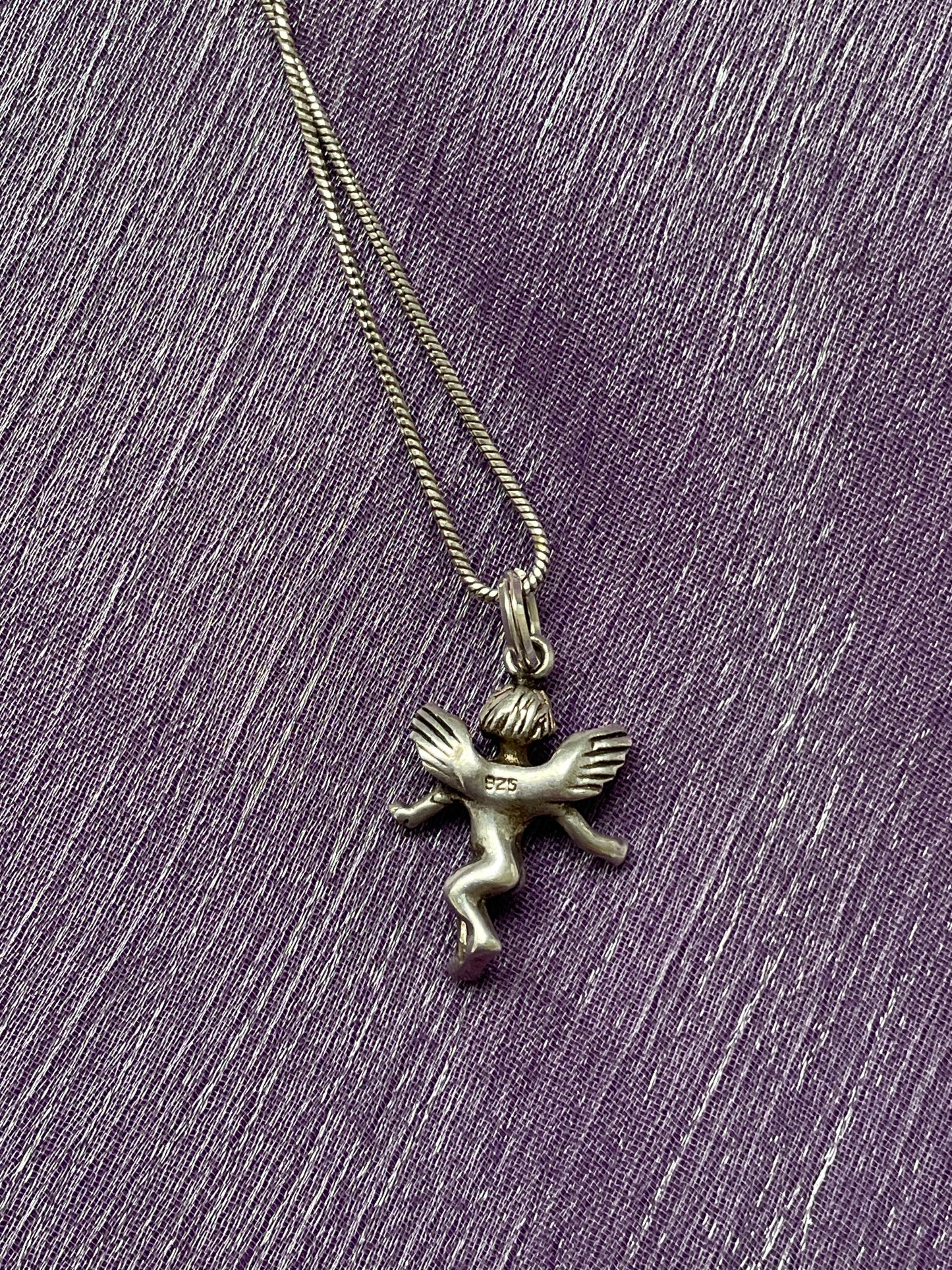 Cheeky Cherub Necklace