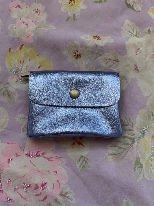 Cornflower Blue Jewel Pouch