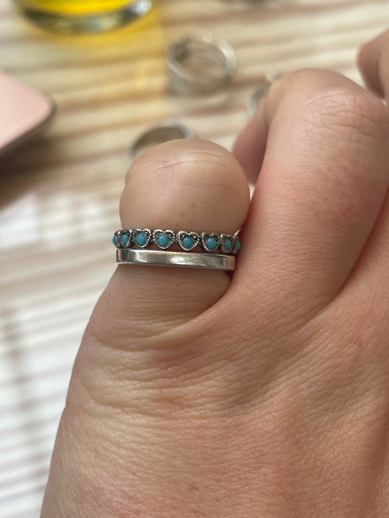 Turquoise Stacker Ring