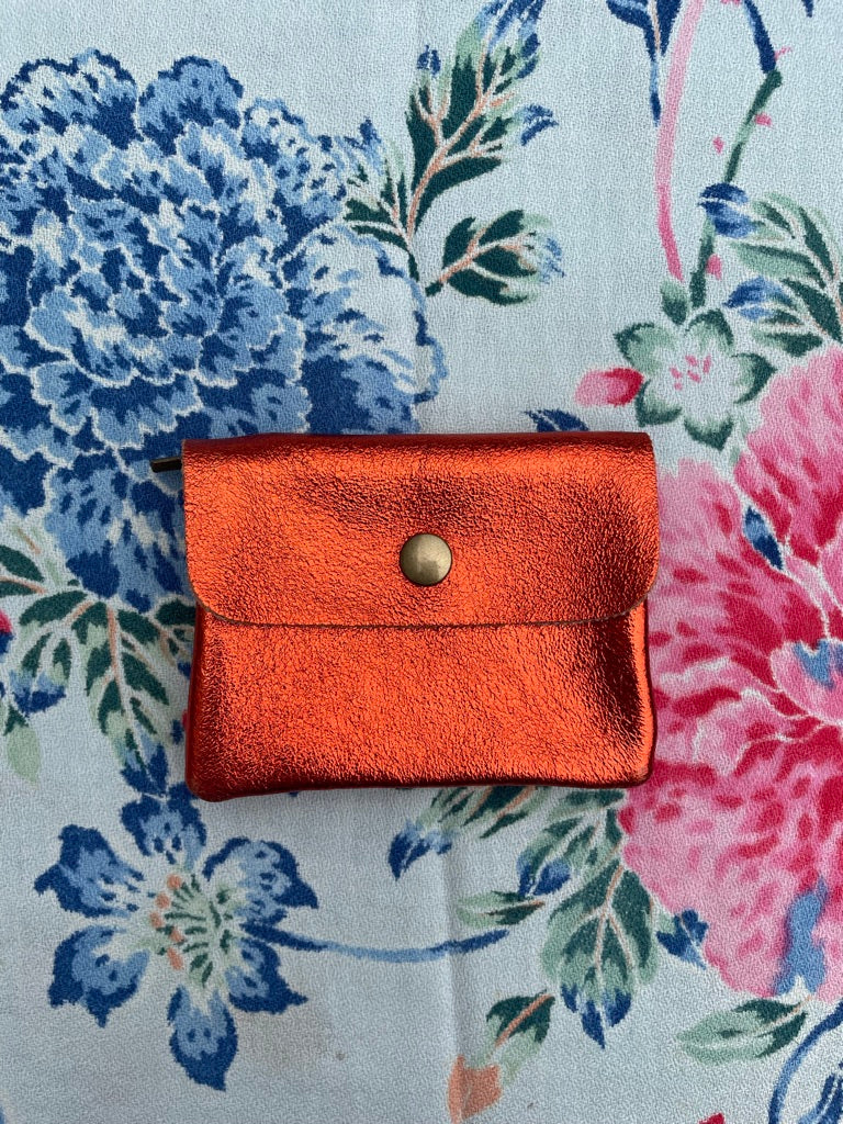 Tomato Red Jewel Pouch