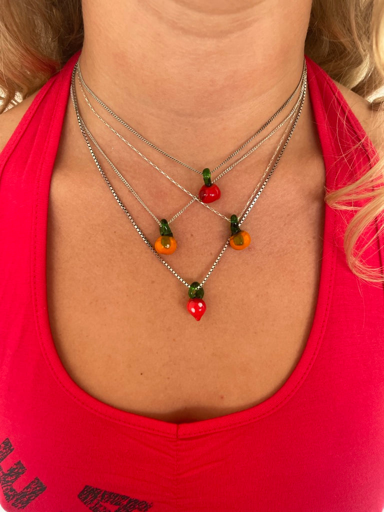 Orange Fruity Necklace