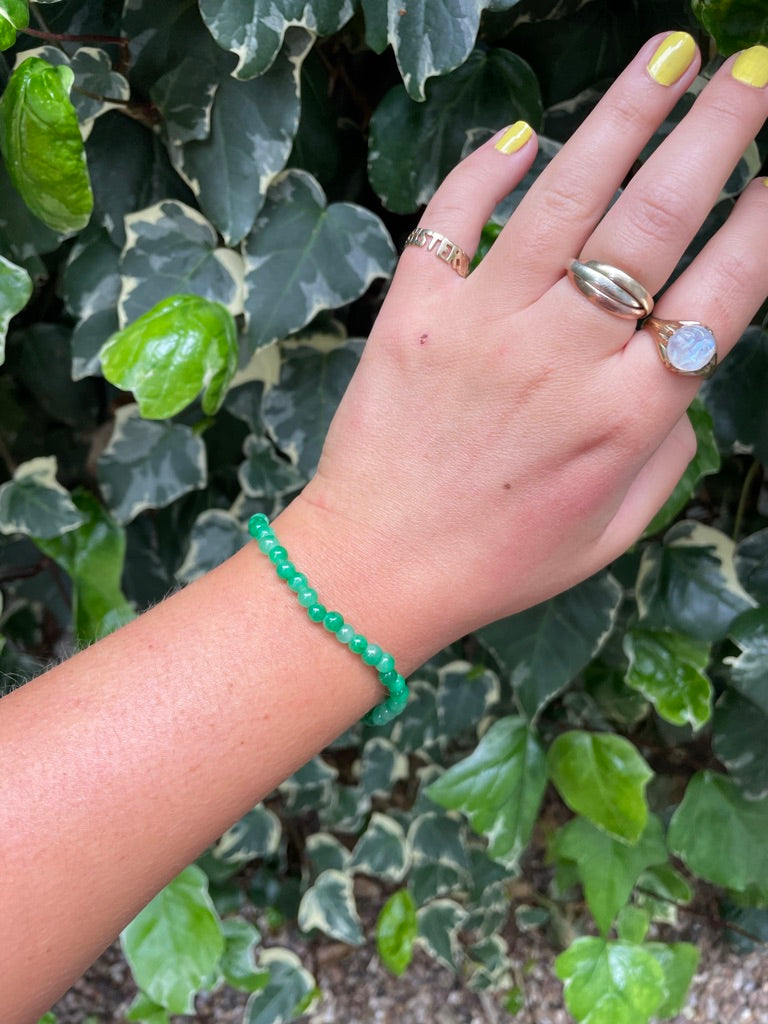 Jade Bead Bracelet