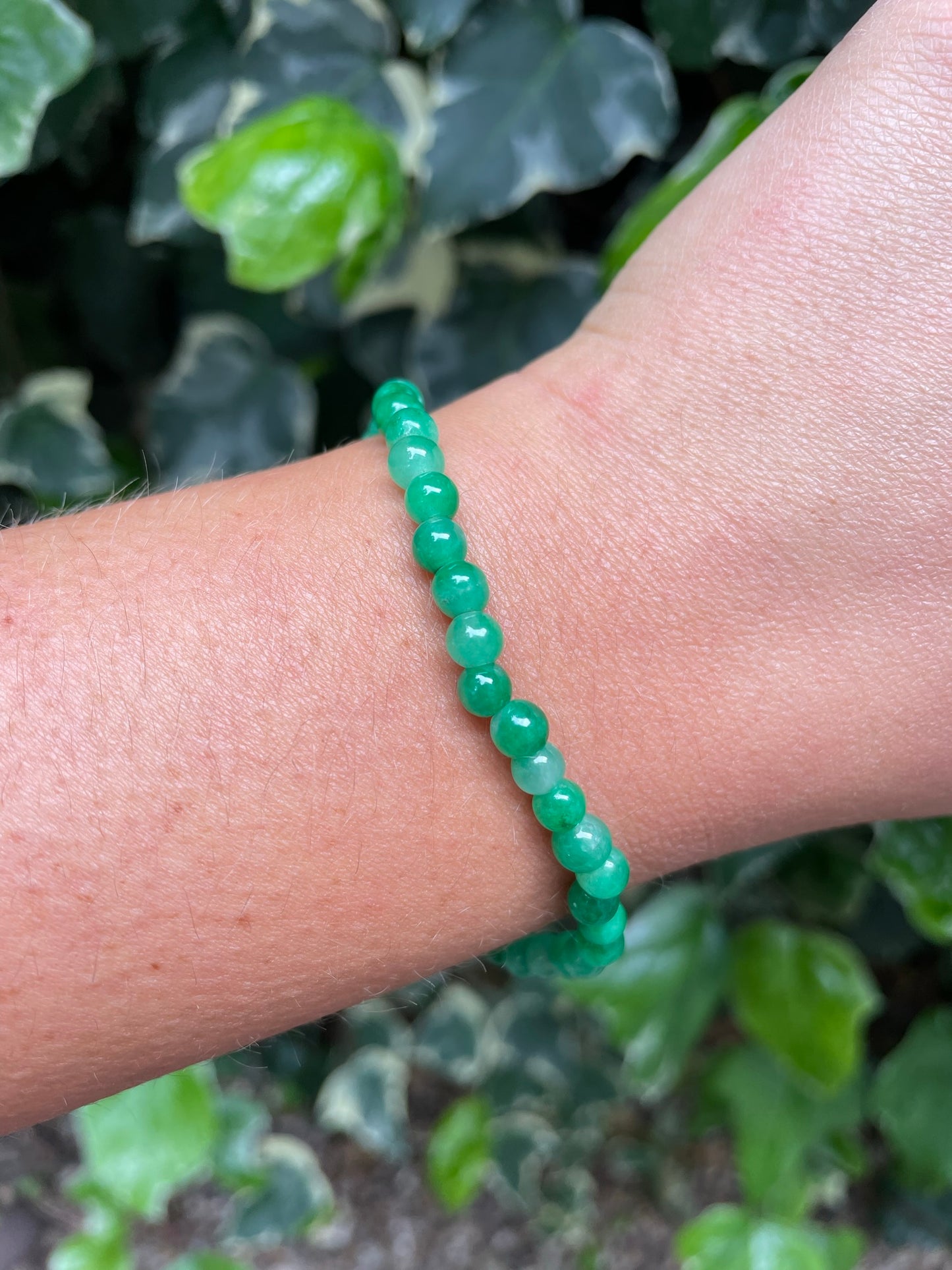 Jade Bead Bracelet