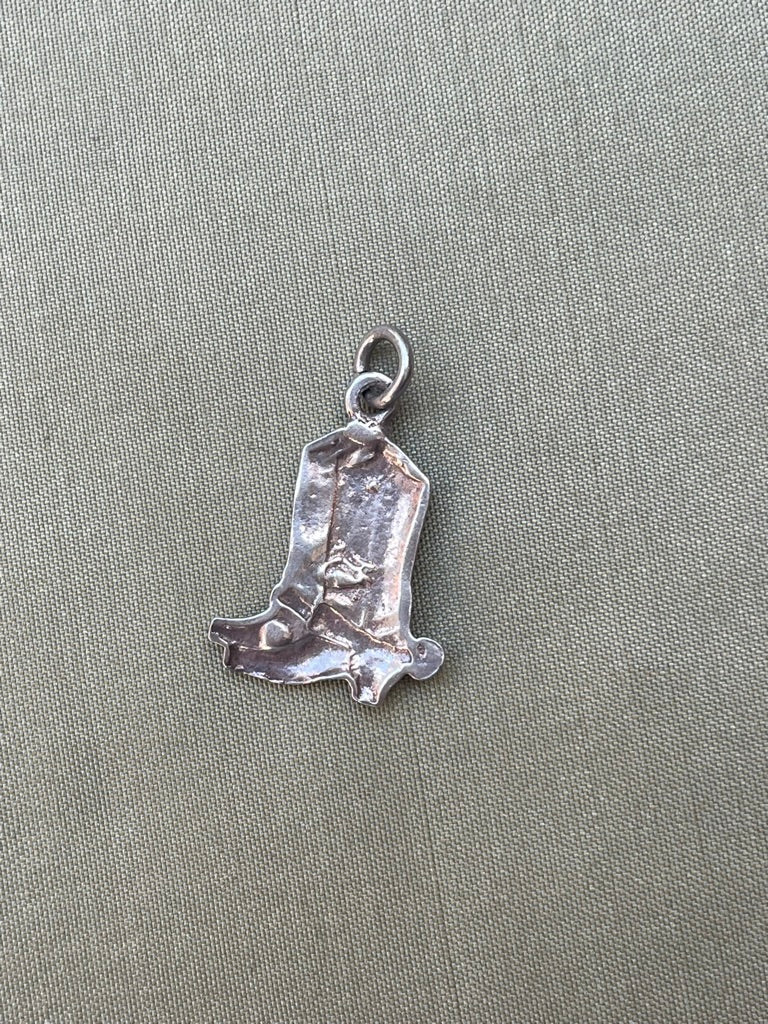 Double Cowboy Boot Charm