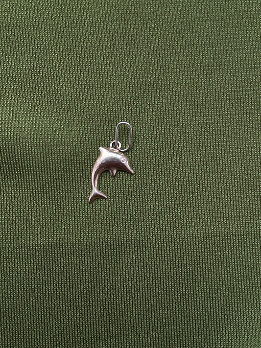 Gold Baby Dolphin Charm