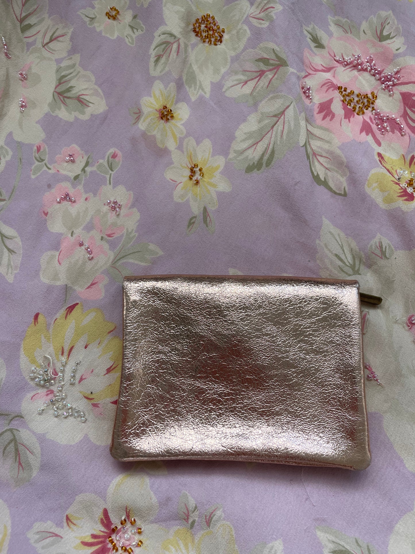 Rosy Pink Jewel Pouch