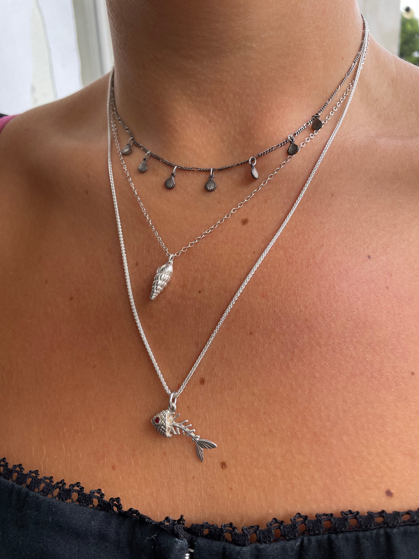 Fishbone Necklace