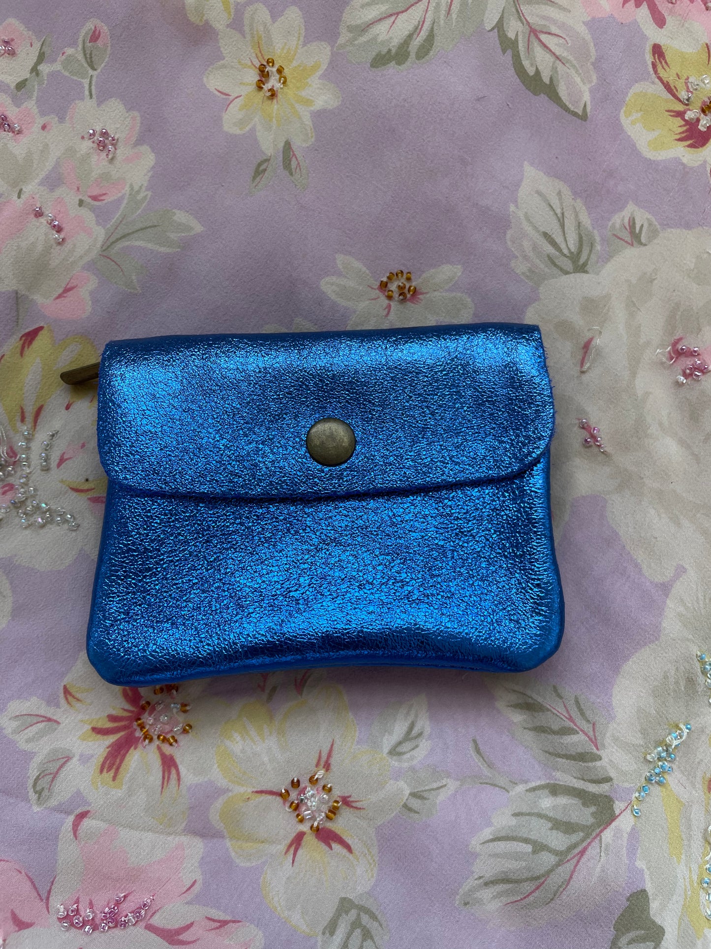 Cobalt Jewel Pouch