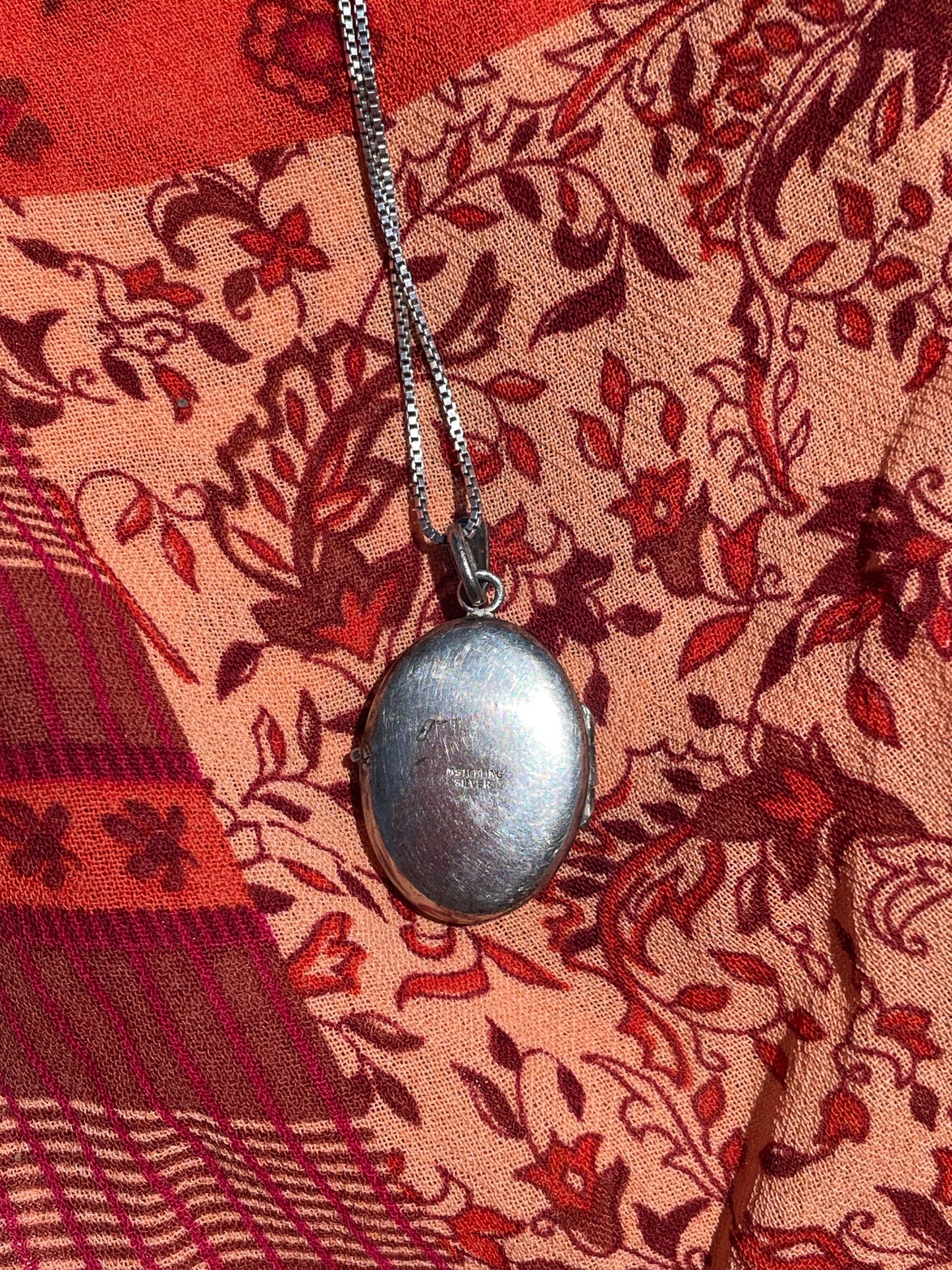 Long Oval Locket