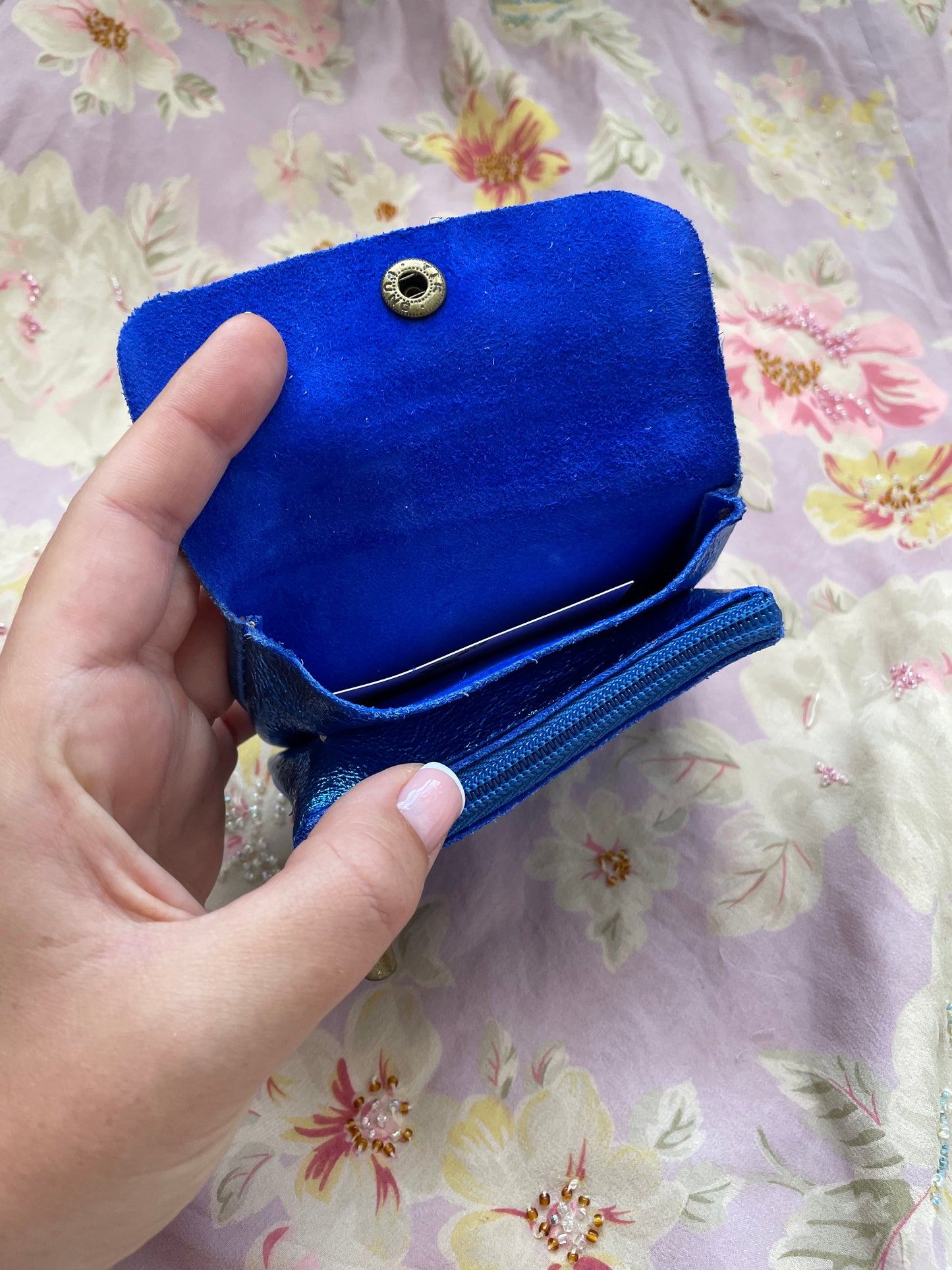 Cobalt Jewel Pouch