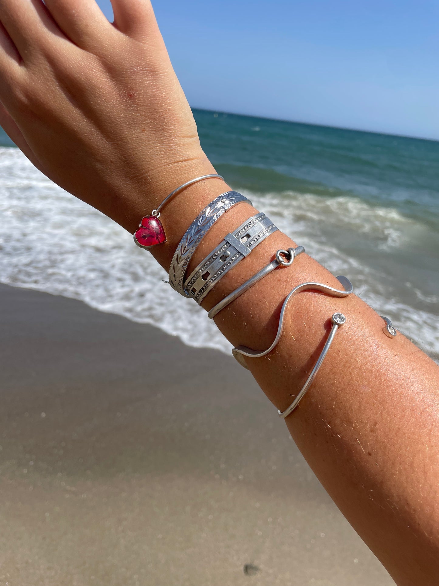 Spinel Arm Bangle