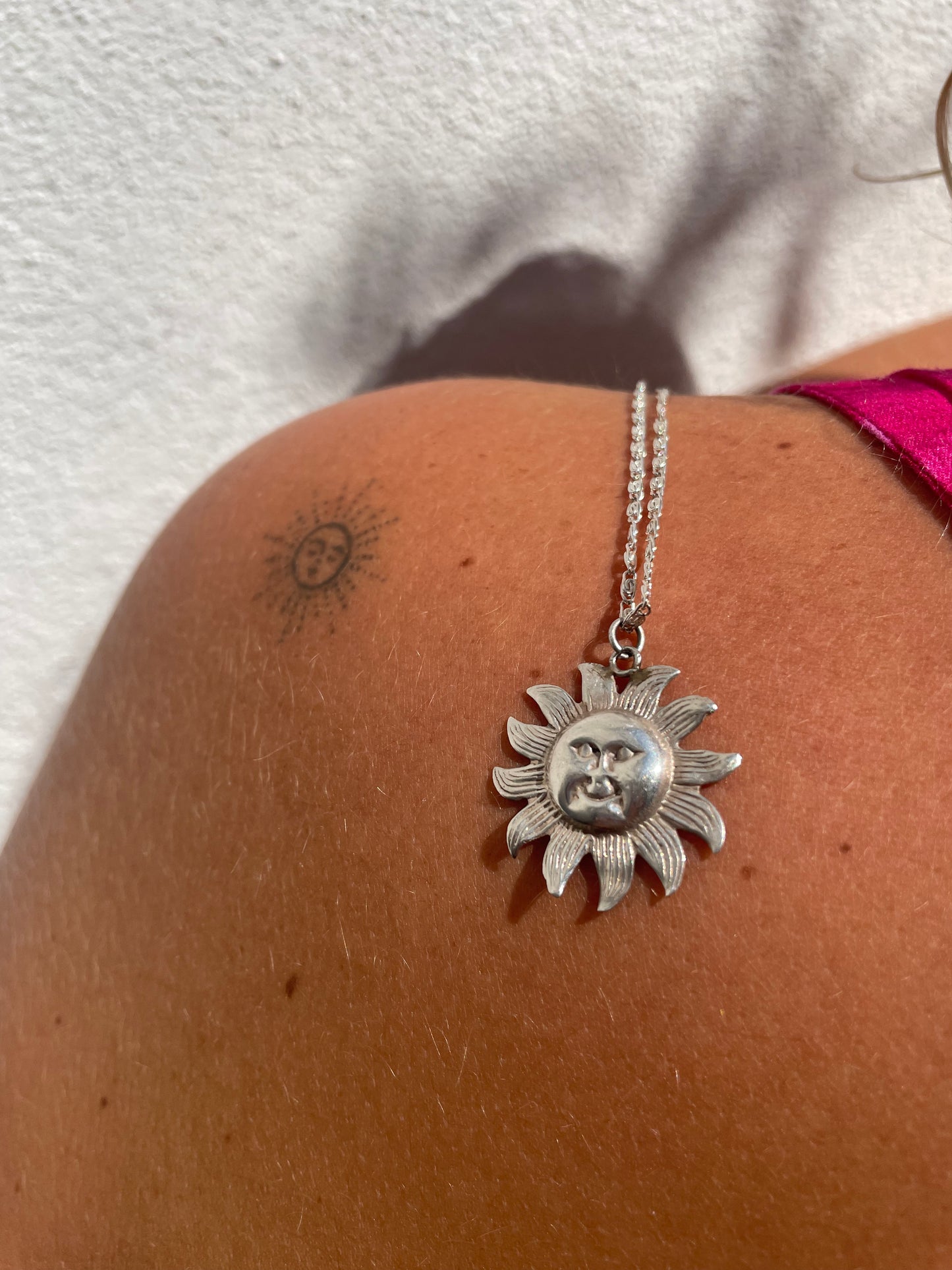 Smiling Sun Necklace