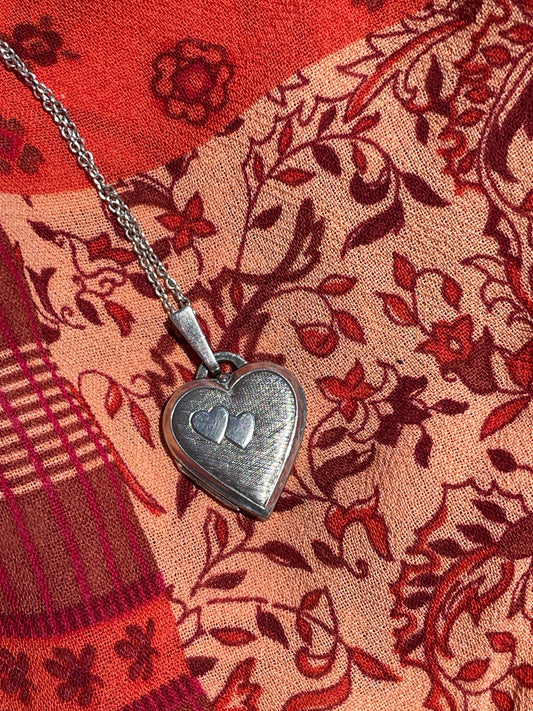 Double Heart Locket