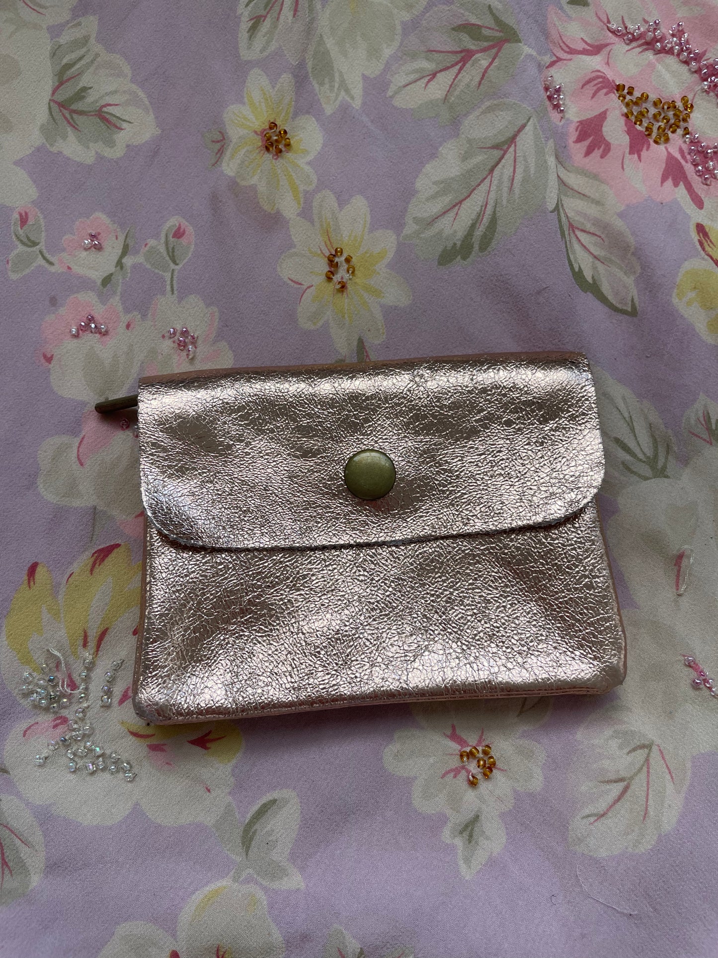 Rosy Pink Jewel Pouch