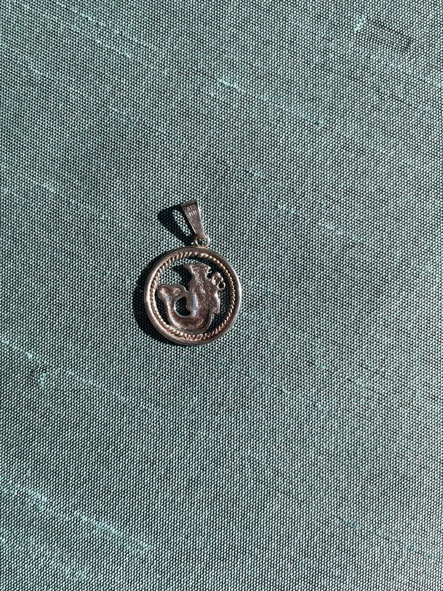 Poseidon Medallion Charm