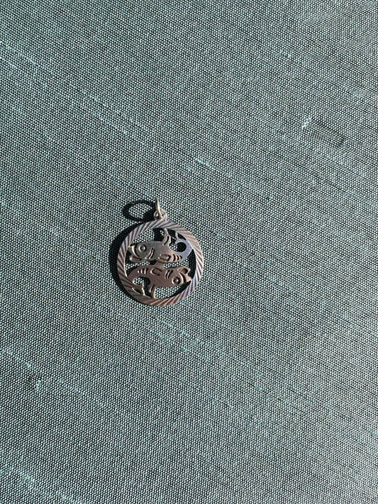 Fish Medallion Charm