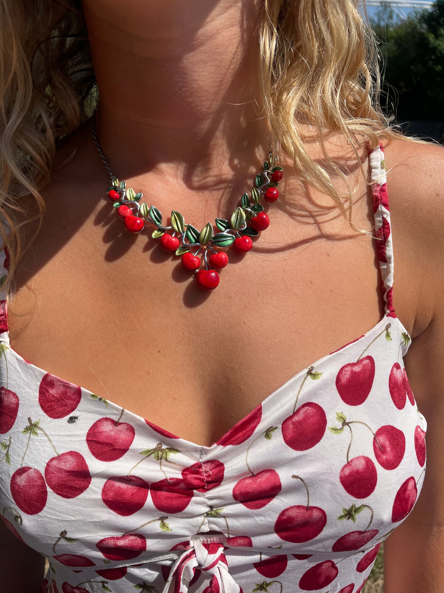 Juicy Cherry Necklace