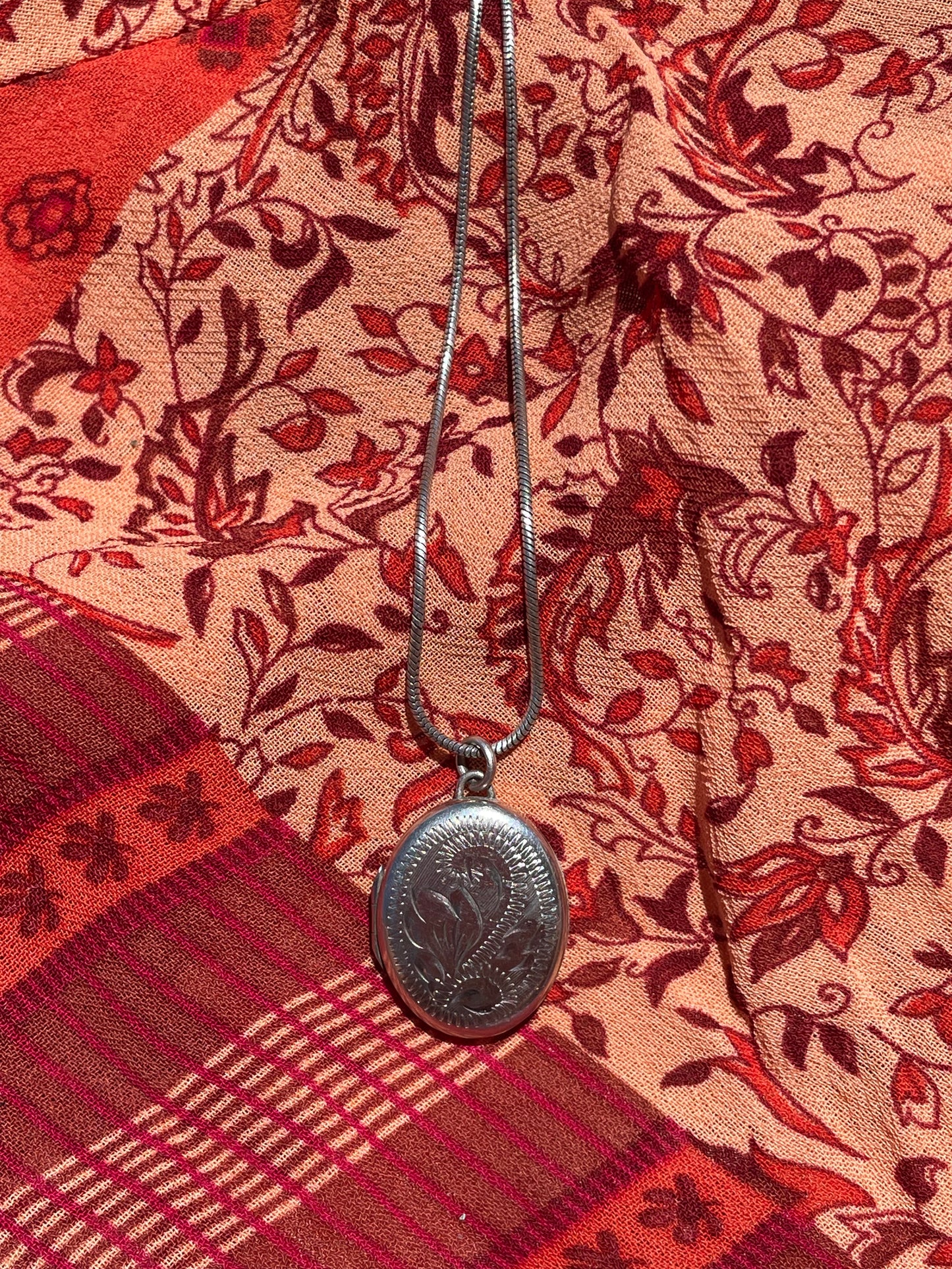 Long Oval Locket