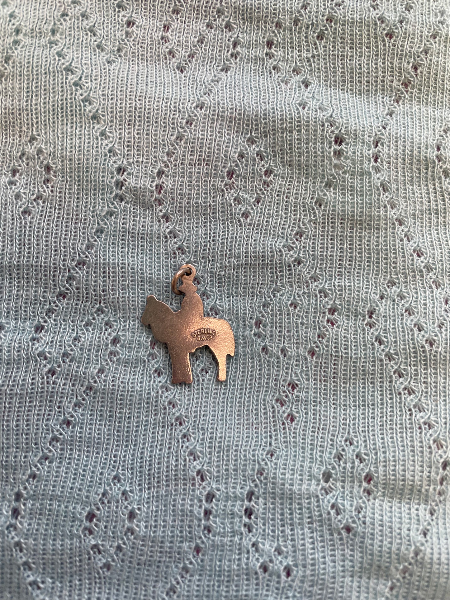 Enamel Cowboy Charm