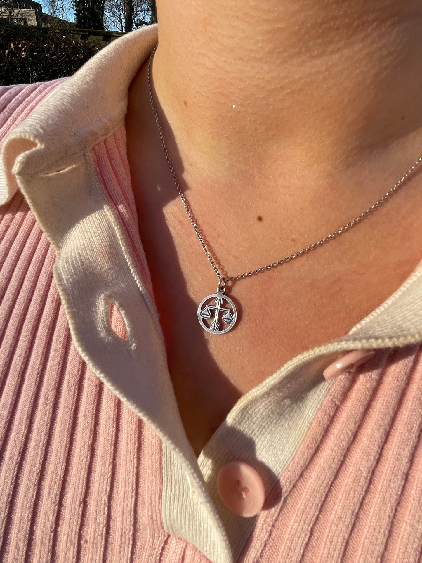 Libra Charm Necklace